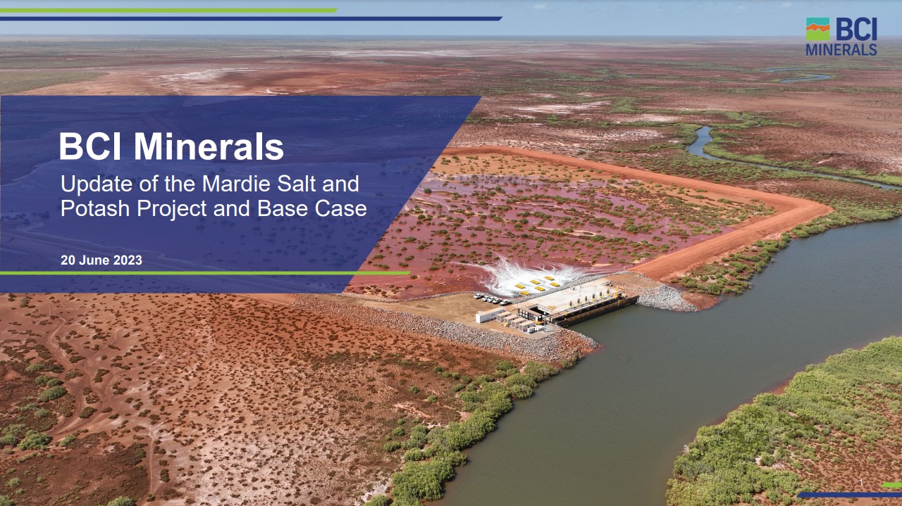 Mardie Salt and Potash Project and Base Case